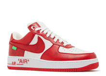 Load image into Gallery viewer, Louis Vuitton Nike Air Force 1 Low By Virgil Abloh White Red