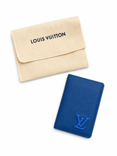Load image into Gallery viewer, Louis Vuitton Pocket Organizer Blue