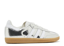 Load image into Gallery viewer, adidas Samba OG Silver Metallic Cracked Leather
