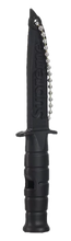 Afbeelding in Gallery-weergave laden, Supreme Ka-Bar Emergency Whistle Keychain Black