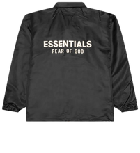Afbeelding in Gallery-weergave laden, Fear of God Essentials Coaches Jacket 'Jet Black'