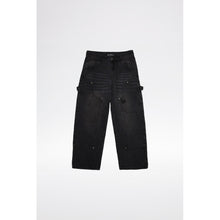 Load image into Gallery viewer, LostBoys Archive Baggy Carpenter Jeans Black