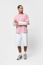 Load image into Gallery viewer, UNIVERSE DOUBLE LAYER LONGSLEEVE TEE SOFT PINK
