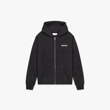 Afbeelding in Gallery-weergave laden, Croyez Etiquette Zip Hoodie | Vintage Black