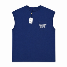 Afbeelding in Gallery-weergave laden, Gallery Dept. No Sleeve Navy T-Shirt