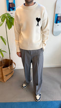 Load image into Gallery viewer, AMI PARIS ADC PULL WHITE/BLACK