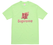 Afbeelding in Gallery-weergave laden, Supreme Elephant Tee Light Green