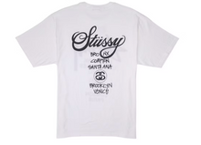 Afbeelding in Gallery-weergave laden, Stussy World Tour T-shirt White