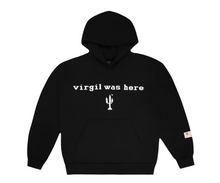 Load image into Gallery viewer, Cactus Plant Flea Market VAA CPFM Virgil Was Here Hooded Sweatshirt Black