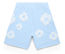 Load image into Gallery viewer, Denim Tears The Cotton Wreath Sweatshorts Powder Blue
