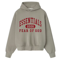 Afbeelding in Gallery-weergave laden, Fear of God Essentials Classic Hoodie Smoke Grey