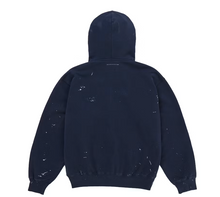 Afbeelding in Gallery-weergave laden, Supreme MM6 Maison Margiela Box Logo Zip Up Hooded Sweatshirt Navy