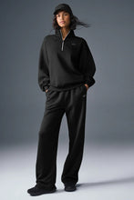 Load image into Gallery viewer, ALO Quarter Zip Black