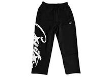Afbeelding in Gallery-weergave laden, Corteiz Woosh Open Hem Sweatpants Black