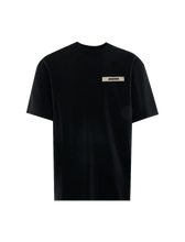 Afbeelding in Gallery-weergave laden, Jacquemus Le Tshirt Gross Grain Black