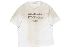 Afbeelding in Gallery-weergave laden, Acne Studios Logo Relaxed Fit T-shirt Wonder Quartz