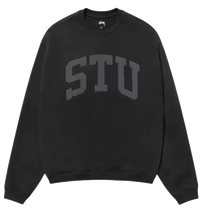 Afbeelding in Gallery-weergave laden, Stussy Stu Relaxed Crew Black