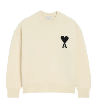 Afbeelding in Gallery-weergave laden, AMI PARIS ADC PULL WHITE/BLACK