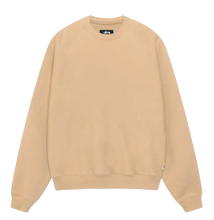 Afbeelding in Gallery-weergave laden, Stussy Fleece Raglan Crewneck Khaki