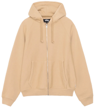 Afbeelding in Gallery-weergave laden, Stussy Raglan zip hoodie khaki