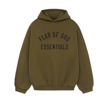 Afbeelding in Gallery-weergave laden, Fear of God Essentials FW24 Olive Hoodie