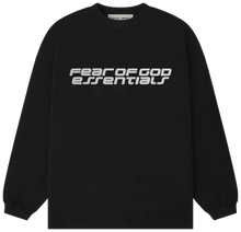 Afbeelding in Gallery-weergave laden, Fear of God Essentials 90's Long-Sleeve Tee 'Vintage Black'