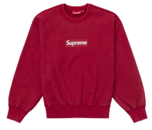 Afbeelding in Gallery-weergave laden, Supreme Washed Box Logo Crewneck Red