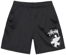 Afbeelding in Gallery-weergave laden, Stussy Surfman Mesh Short 'Black'