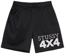 Afbeelding in Gallery-weergave laden, Stussy 4X4 Mesh Short 'Black'