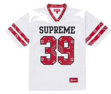 Afbeelding in Gallery-weergave laden, Supreme Bandana Football Jersey White