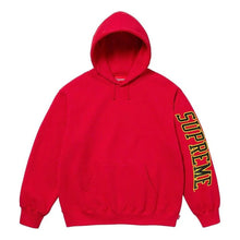 Afbeelding in Gallery-weergave laden, Supreme Arc Logo Sleeve Hoodie Red