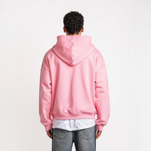 Load image into Gallery viewer, Rheborn Blurry Forever Or Never Zip Up Hoodie Pink