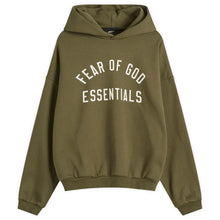 Load image into Gallery viewer, Fear of God ESSENTIALS Military Heavy Fleece Hoodie
