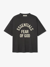 Load image into Gallery viewer, Fear Of God Essentials Campus 90's T-shirt Faded Black
