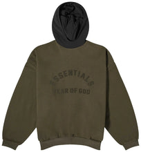 Afbeelding in Gallery-weergave laden, Fear of God Essentials Nylon Fleece Hoodie 'Ink/Jet Black'
