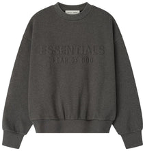 Afbeelding in Gallery-weergave laden, Fear of God Essentials Embossed Classic Crewneck Sweatshirt 'Charcoal Heather'
