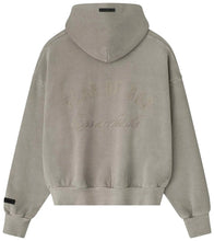Load image into Gallery viewer, Fear of God Essentials Classic Full Zip Hoodie 'Smoke Grey'
