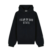 Load image into Gallery viewer, Fear Of God Essentials Fleece 90's Black
