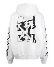 Load image into Gallery viewer, Off-White Graffiti Skate Outline Hoodie White
