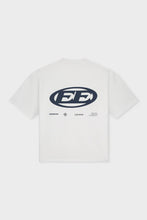 Load image into Gallery viewer, ARENA BOXY TEE OFF-WHITE &amp; NAVY
