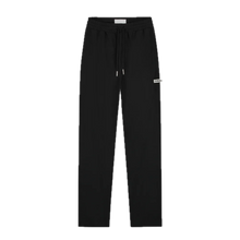Afbeelding in Gallery-weergave laden, Croyez Plisse Straight Leg Pants | Black
