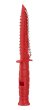Afbeelding in Gallery-weergave laden, Supreme Ka-Bar Emergency Whistle Keychain Red
