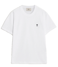 Afbeelding in Gallery-weergave laden, Ami Paris Contrast Heart Logo T-Shirt White
