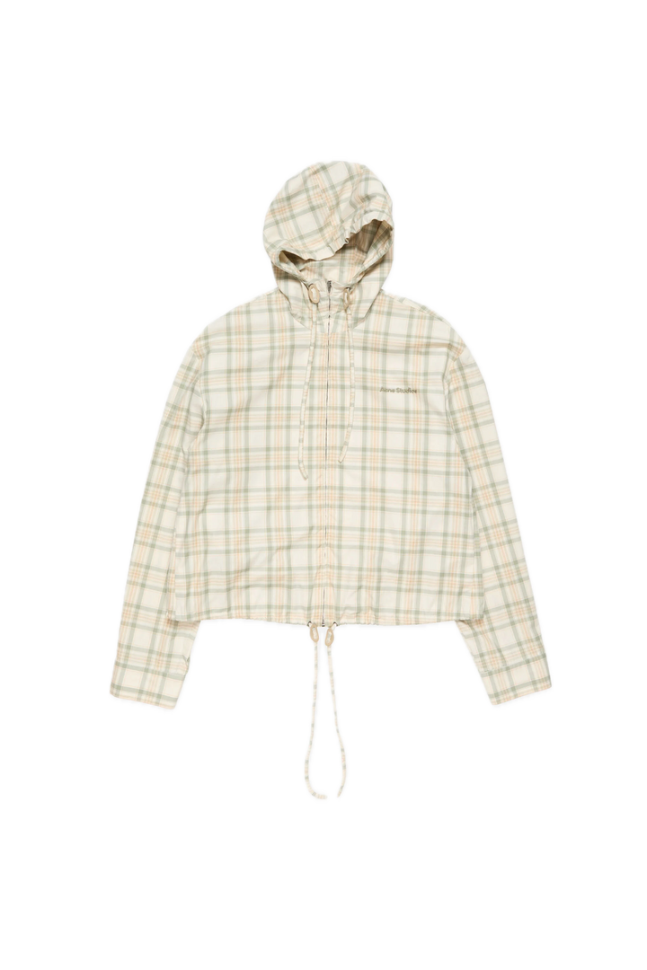 Acne Studios Hooded Check Jacket