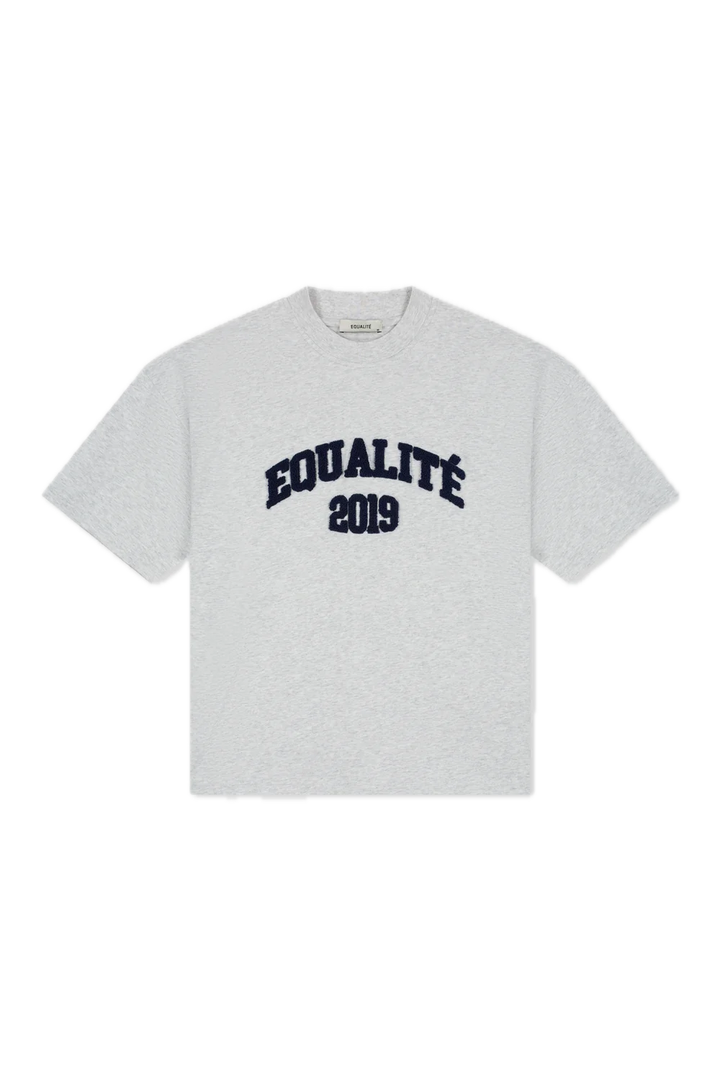 Equalité COLLECTIVE BOXY TEE MELANGE GREY