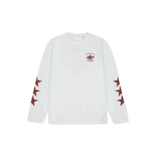 Afbeelding in Gallery-weergave laden, Croyez Rockstar Longsleeve T-Shirt | White/Cherry
