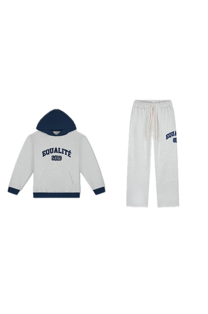 COLLECTIVE SET MELANGE GREY & NAVY