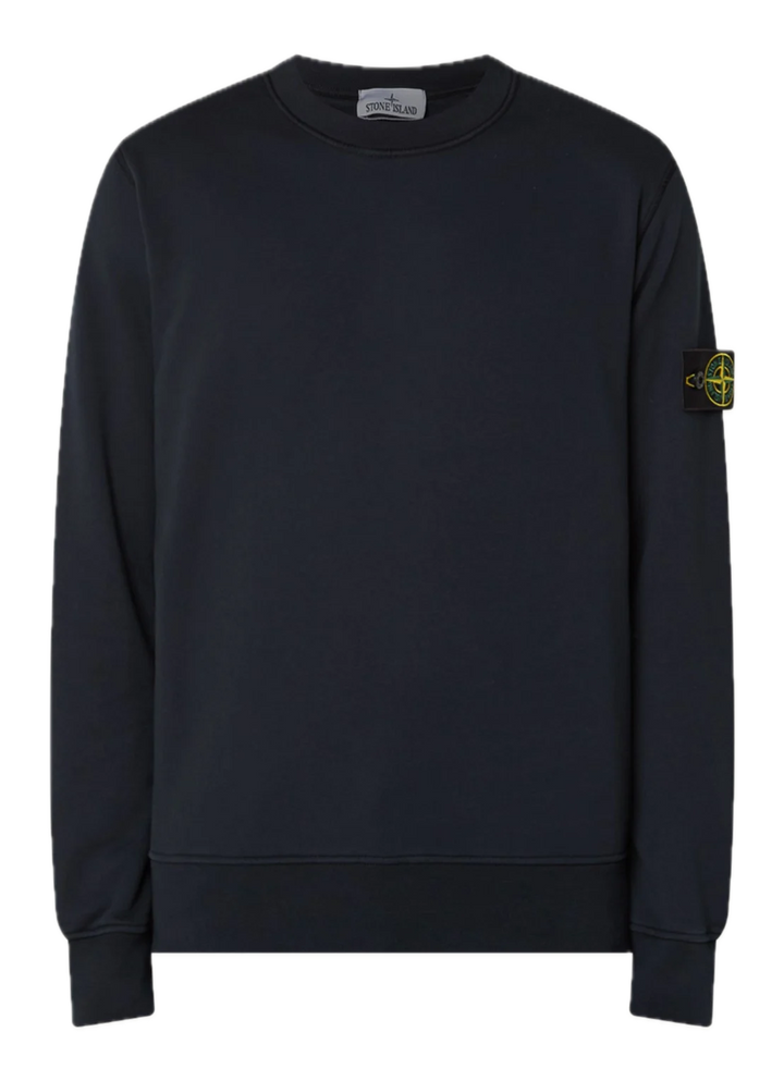 Stone Island Batch Logo Crewneck Navy