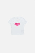 Load image into Gallery viewer, Acne Studios 1996 logo t-shirt Off-White Pink (Thight Fit)
