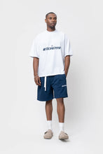 Load image into Gallery viewer, ARENA BOXY TEE OFF-WHITE &amp; NAVY
